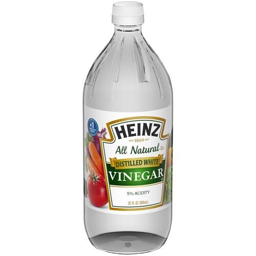 Heinz All Natural Distilled White Vinegar 5% Acidity, 32 Fl Oz Bottle