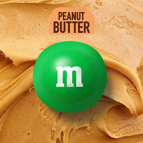 M&Ms Peanut Butter Milk Chocolate Candy, Family Size, 17.2 Oz Bag