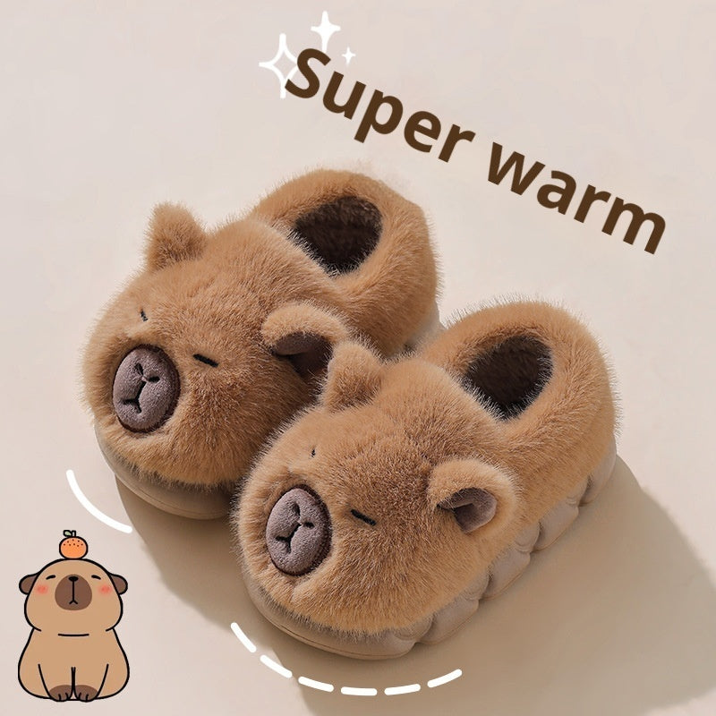 Kappabala Winter Children's Bags Heel Cotton Shoes Warm