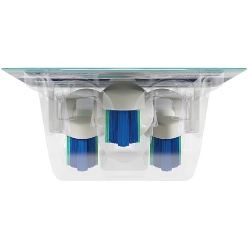 Kroger Smile Sonic Pro Advanced Clean Medium Replacement Brush Heads 3 ct