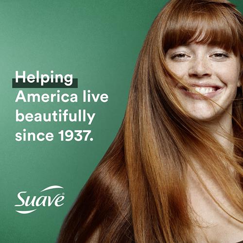 Suave Shampoo To Revitalize Hair Rosemary And Mint Invigorating For Dry Hair, 12.6 Fl Oz