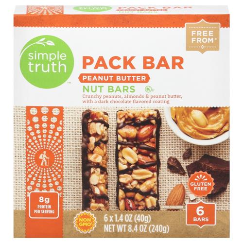 Simple Truth Peanut Butter Nut Bars 6 ct