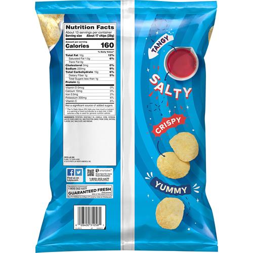 Lays Potato Chips Salt & Vinegar, 12.5 Oz