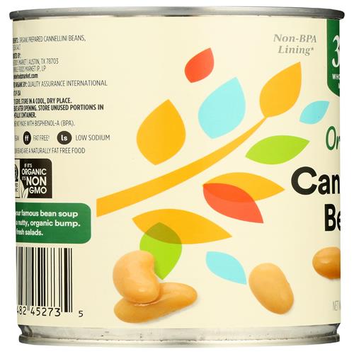 Whole Foods Market Organic Cannellini Beans, 15.5 Oz