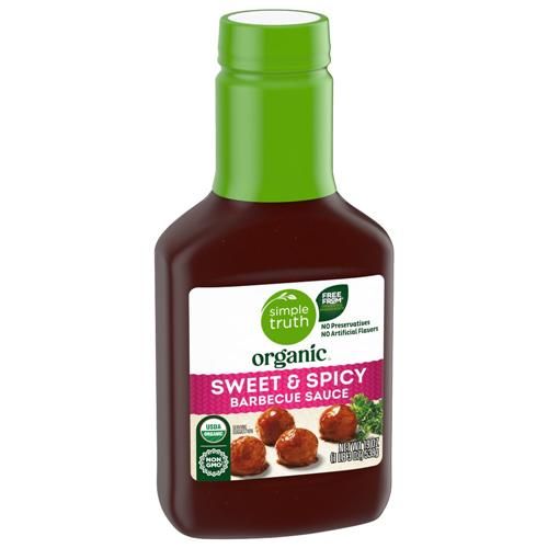 Simple Truth Organic Sweet & Spicy BBQ Sauce 19 oz