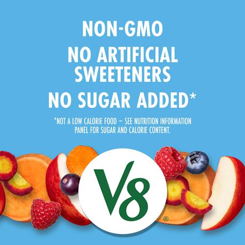V8 Acai Mixed Berry 100% Fruit And Vegetable Juice, 46 Fl Oz Bottle