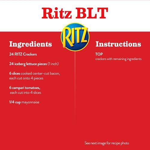 Ritz Original Crackers, Snacks For Kids And Adults, Lunch Snacks, 13.7 Oz