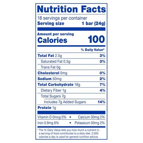 Kroger Cookies & Créme Chewy Granola Bars 18 ct / 0.84 oz