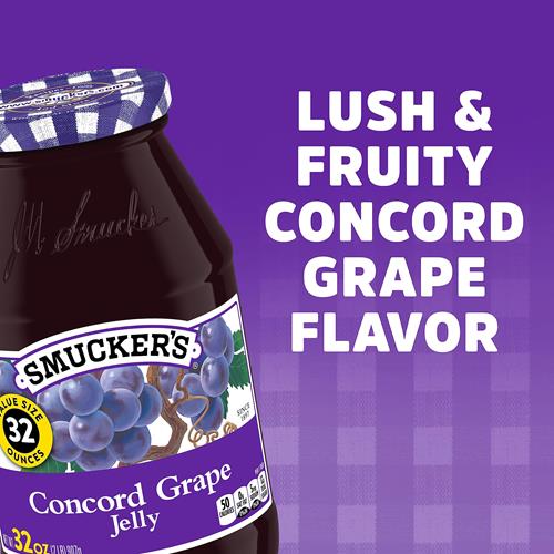 Smuckers Concord Grape Jelly, 32 Ounces