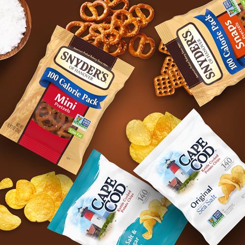 Snyders Of Hanover And Cape Cod Classic Mix Variety Pack, 20 Count Snack Bags