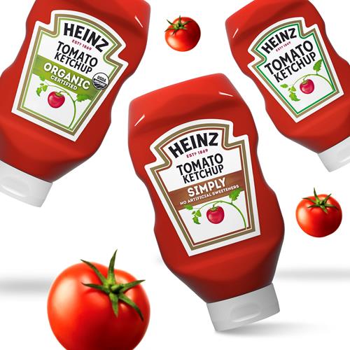 Heinz Simply Tomato Ketchup With No Artificial Sweeteners, 31 Oz Bottle