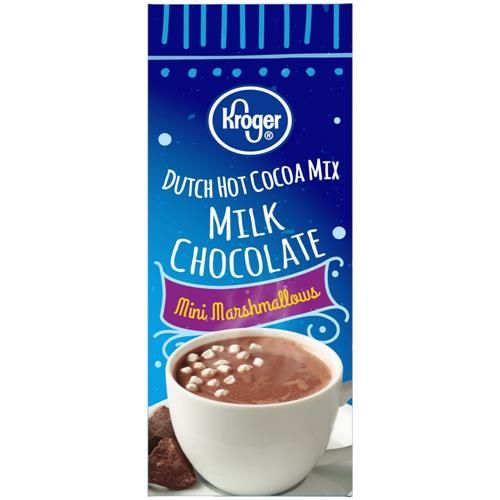 Kroger Dutch Milk Chocolate Hot Cocoa with Mini Marshmallows 8 ct