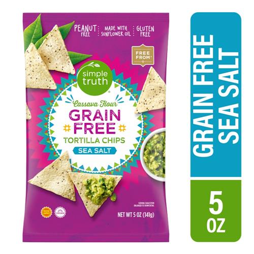Simple Truth Sea Salt Grain Free Tortilla Chips 5 oz