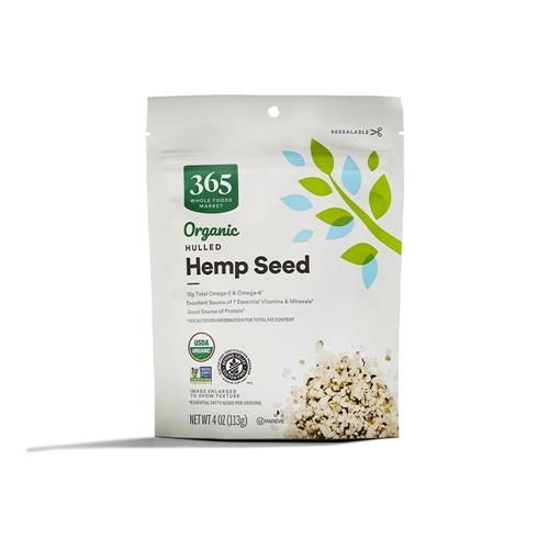 Whole Foods Market Organic Hemp Seed, 4 Ounce