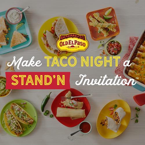Old El Paso Stand N Stuff Taco Shells, Gluten Free, Meal Prep, 10 Ct, 4.7 Oz