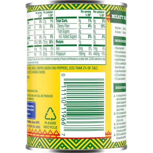 Kroger Mild Diced Tomatoes with Green Chilies 10 oz