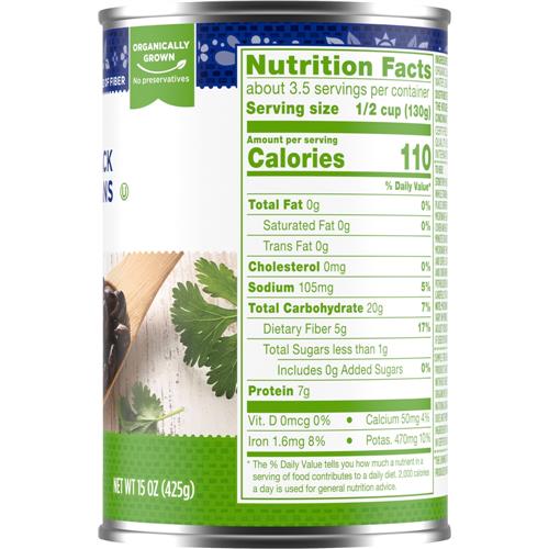 Simple Truth Organic Black Beans 15 oz