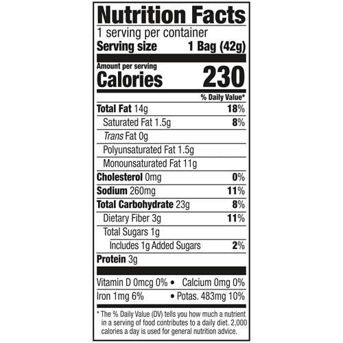 Kettle Brand Potato Chips, Jalapeno Kettle Chips, Snack Bag, 1.5 Oz