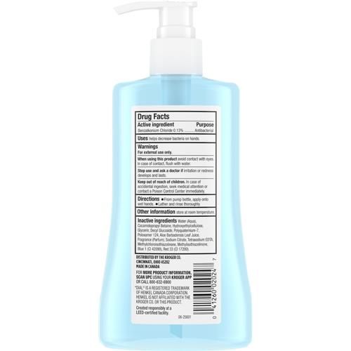 Kroger Spring Water Scent Antibacterial Liquid Hand Soap 11 oz